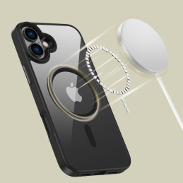 Tech-Protect MagMat MagSafe dėklas iPhone 16 Plus - skaidrus