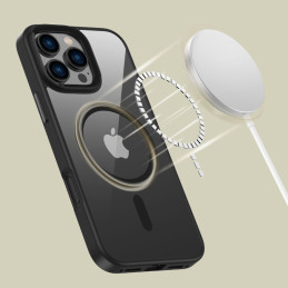 Tech-Protect MagMat MagSafe dėklas iPhone 16 Pro Max - skaidrus