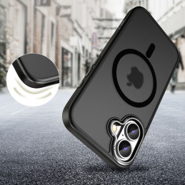 Tech-Protect MagEdge MagSafe dėklas iPhone 16 - permatomas