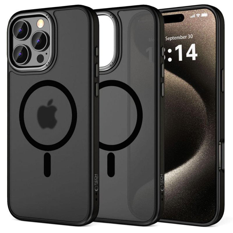 Tech-Protect MagEdge MagSafe dėklas iPhone 16 Pro Max - permatomas