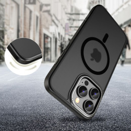 Tech-Protect MagEdge MagSafe dėklas iPhone 16 Pro Max - permatomas