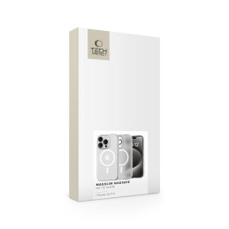 Tech-Protect MagSlim MagSafe dėklas iPhone 16 Pro - baltas