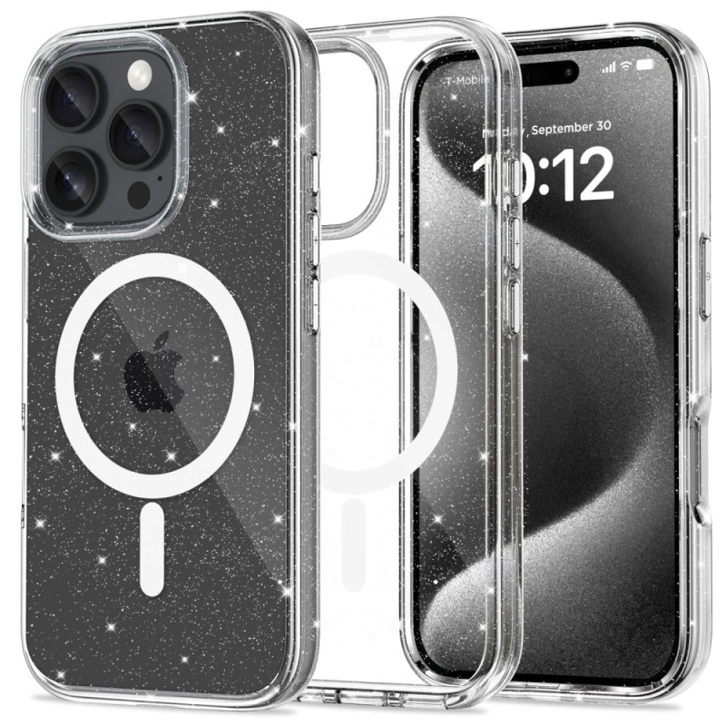 Tech-Protect FlexAir Hybrid MagSafe dėklas iPhone 16 Pro - skaidrus