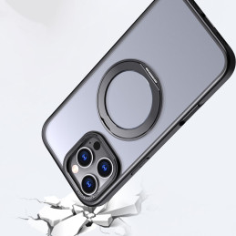 Tech-Protect MagRing MagSafe dėklas su stovu iPhone 16 Pro - juodas