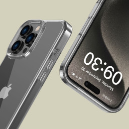 Tech-Protect FlexAir Hybrid iPhone 16 Pro Max dėklas - skaidrus