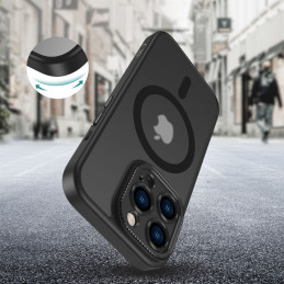 Tech-Protect MagCam MagSafe dėklas iPhone 16 Pro - permatomas