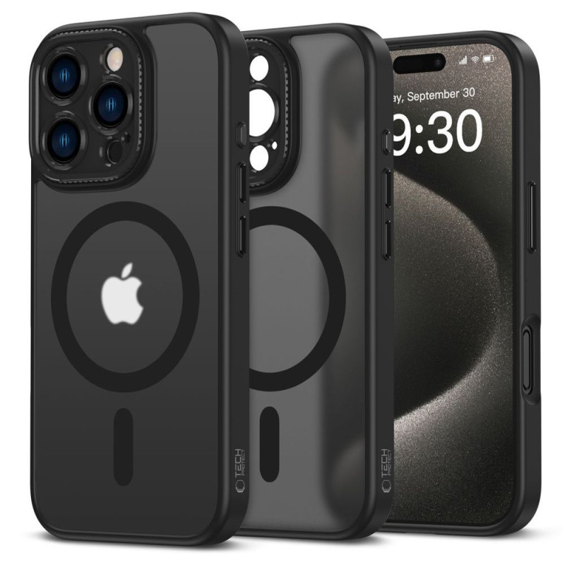 Tech-Protect MagCam MagSafe dėklas iPhone 16 Pro Max - permatomas