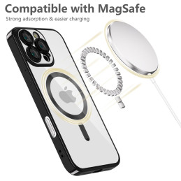 Tech-Protect MagFlex MagSafe dėklas iPhone 16 Pro Max - juodas