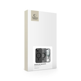 Tech-Protect MagSlim MagSafe dėklas iPhone 15 - juodas