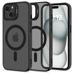Tech-Protect MagStand MagSafe dėklas su stovu iPhone 15 - juodas