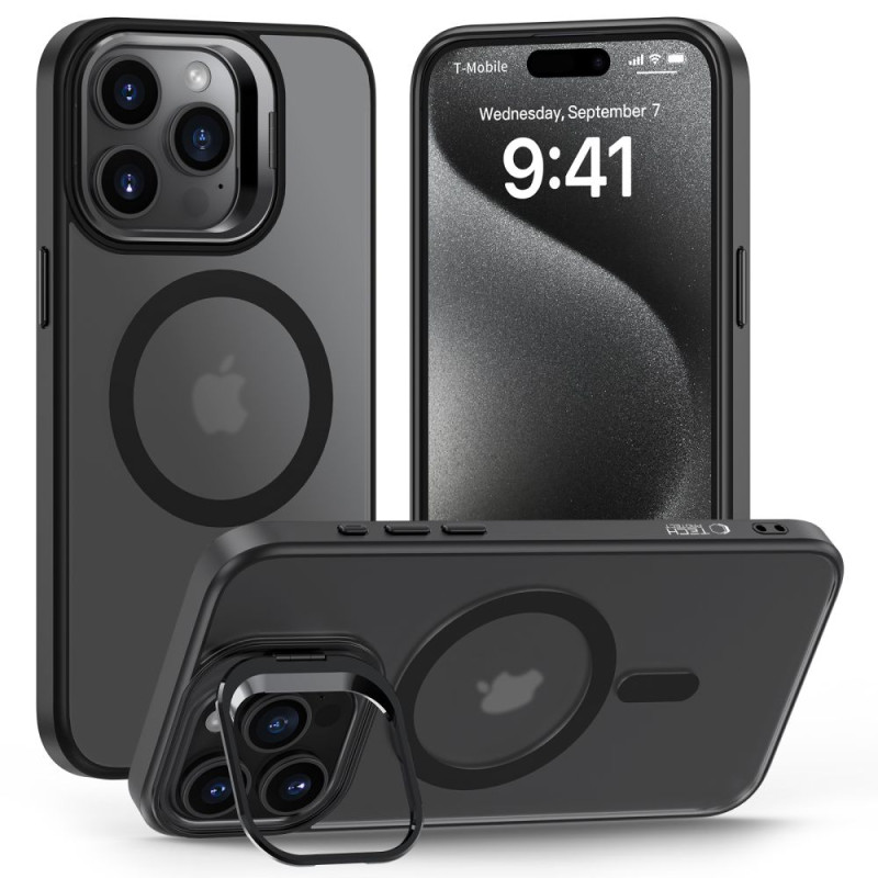 Tech-Protect MagStand MagSafe dėklas su stovu iPhone 15 Pro - juodas