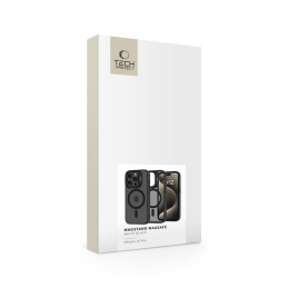 Tech-Protect MagStand MagSafe dėklas su stovu iPhone 15 Pro - juodas