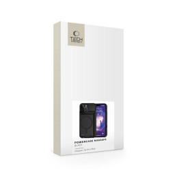 Tech-Protect PowerCase MagSafe dėklas su 8500 mAh maitinimo bloku, skirtas iPhone 16 Pro Max - juodas