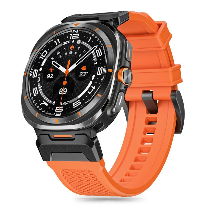 Tech-Protect Delta Pro dirželis, skirtas Samsung Galaxy Watch Ultra (47 mm) - oranžinis