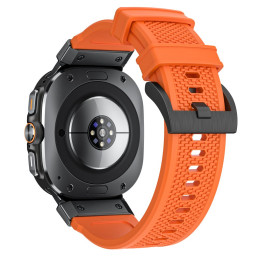 Tech-Protect Delta Pro dirželis, skirtas Samsung Galaxy Watch Ultra (47 mm) - oranžinis