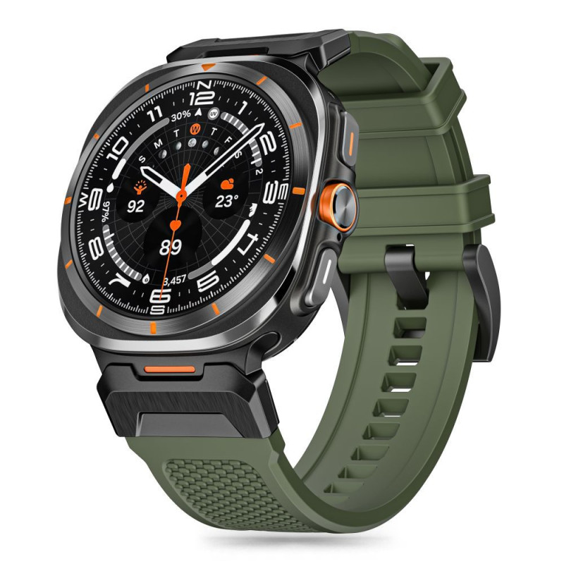 Tech-Protect Delta Pro dirželis, skirtas Samsung Galaxy Watch Ultra (47 mm) - žalias