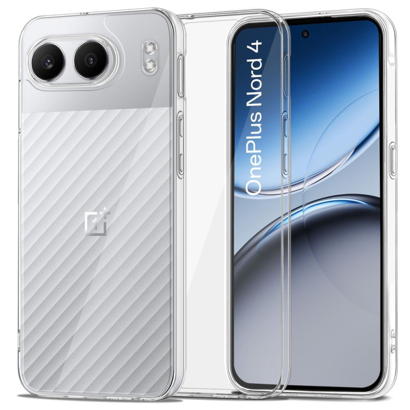 Tech-Protect FlexAir Hybrid dėklas, skirtas OnePlus Nord 4 - skaidrus