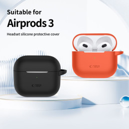 Tech-Protect Silicone Hook dėklas Apple AirPods 3 - žalias