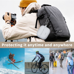 Tech-Protect Silicone Hook dėklas Apple AirPods 3 - žalias