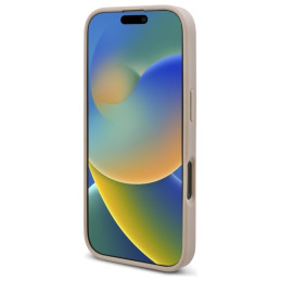 Guess New 4G Triangle dėklas iPhone 16 Pro - baltas
