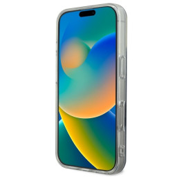 Guess IML 4G MagSafe dėklas iPhone 16 Pro - juodas