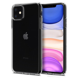 Spigen Liquid Crystal dėklas iPhone 11 - skaidrus