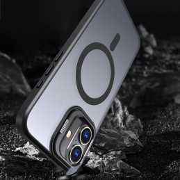 Tech-Protect MagStand MagSafe dėklas su stovu iPhone 16 - permatomas