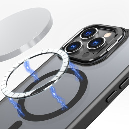 Tech-Protect MagStand MagSafe dėklas su stovu iPhone 16 Pro - permatomas