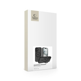 Tech-Protect MagRing MagSafe dėklas iPhone 16 - permatomas