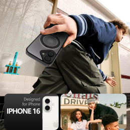 Tech-Protect MagRing MagSafe dėklas iPhone 16 - permatomas