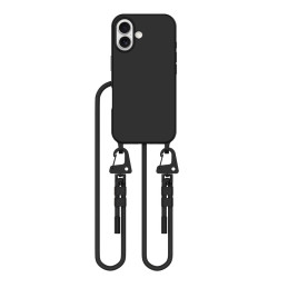 Tech-Protect MagNecklace MagSafe dėklas iPhone 16 - juodas