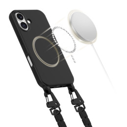 Tech-Protect MagNecklace MagSafe dėklas iPhone 16 - juodas