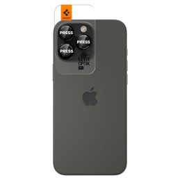 Spigen Optik Pro L-Series Glas.tR EZ Fit grūdintas stiklas, skirtas iPhone 14 Pro / Pro Max / 15 Pro / Pro Max / 16 Pro ...