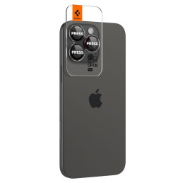 Spigen Optik Pro L-Series Glas.tR EZ Fit grūdintas stiklas, skirtas iPhone 14 Pro / Pro Max / 15 Pro / Pro Max / 16 Pro ...