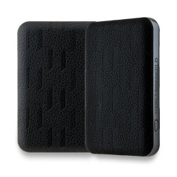 Powerbank Karl Lagerfeld Karl&Choupette galvos kaištis MagSafe indukcija 5000mAh 16W - juoda