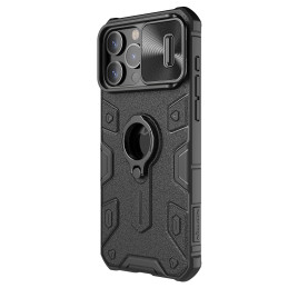 Nillkin CamShield Armor Case iPhone 15 Pro Max - juodas