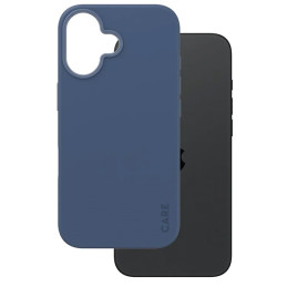 CARE by PanzerGlass Fashion Case su MagSafe iPhone 16 - mėlyna