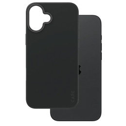 CARE by PanzerGlass Fashion Case su MagSafe, skirta iPhone 16 Plus – juoda