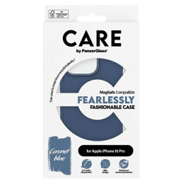 CARE by PanzerGlass Fashion Case su MagSafe iPhone 16 Pro – mėlyna