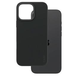 CARE by PanzerGlass Fashion Case su MagSafe, skirta iPhone 16 Pro Max – juoda