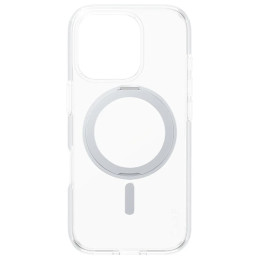 CARE by PanzerGlass Feature Kickstand Dėklas su MagSafe, skirtas iPhone 16 Pro – sidabrinis