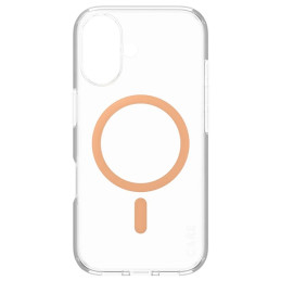 CARE by PanzerGlass Flagship Case su MagSafe iPhone 16 - oranžinė