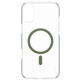 CARE by PanzerGlass Flagship Dėklas su MagSafe, skirtas iPhone 16 Plus – žalias