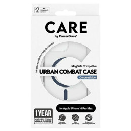CARE by PanzerGlass Flagship Dėklas su MagSafe, skirtas iPhone 16 Pro Max – mėlynas