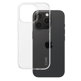 CARE by PanzerGlass X-Ray Soft Basic dėklas su MagSafe, skirtas iPhone 16 Pro - skaidrus