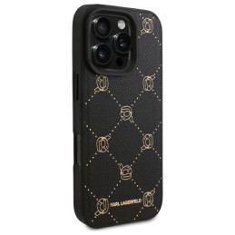 Karl Lagerfeld Karl Head Magsafe dėklas iPhone 16 Pro - juodas