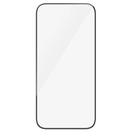 PanzerGlass Bundle 3in1 rinkinys permatomas dėklas + folija + fotoaparato stiklas, skirtas iPhone 16 Pro