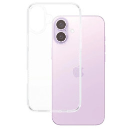 PanzerGlass HardCase dėklas iPhone 16 Plus - skaidrus