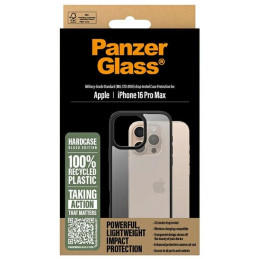 PanzerGlass HardCase dėklas, skirtas iPhone 16 Pro Max - juodas