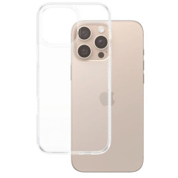 PanzerGlass HardCase dėklas iPhone 16 Pro Max - skaidrus